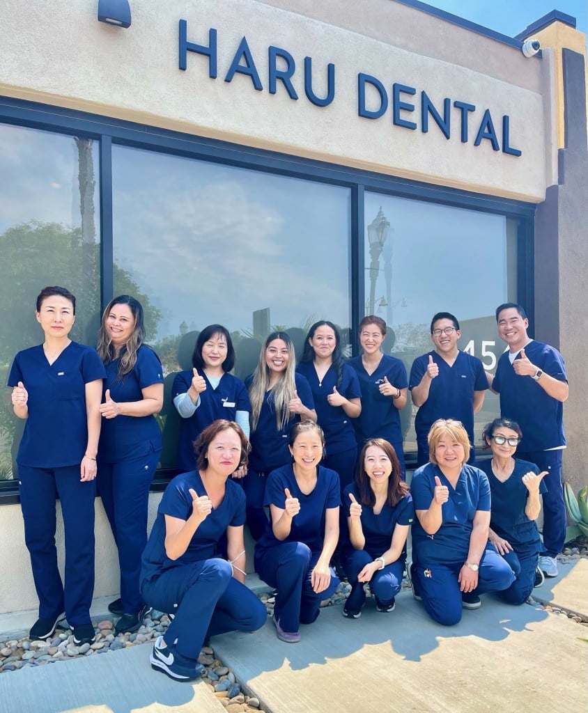Photo of Haru Dental team members smiling