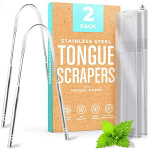 Stainless Steel Tongue Scraper